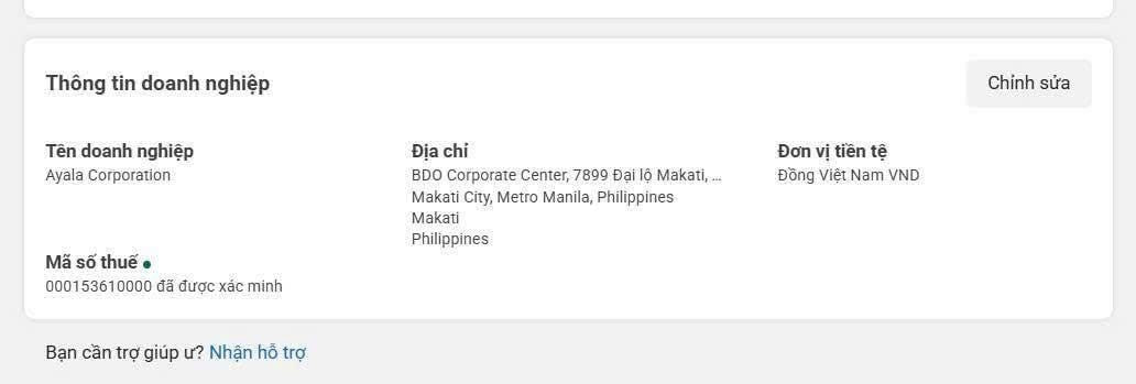 TÚT LÁCH THUẾ fb ads PHILIPIN 2026